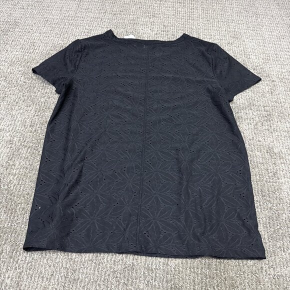 Gap Blouse Black Short Sleeve Women’s Size Small NWT - Picture 11 of 11